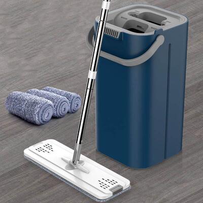 360° Rotatable Adjustable Cleaning Mop Cleaning With Bucket