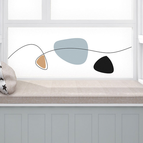 速发玻璃纸遮光窗贴贴膜横向卫生间防窥窥磨砂窗璃贴防膜浴室玻户