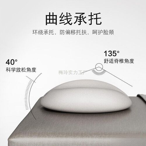 速发床脸垫趴枕实用按拿推棉床型枕头记忆摩枕院面部趴趴枕默认防