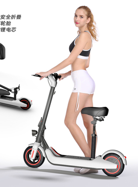 速发Brer折坐电动滑车车叠骑电动车成人两轮电瓶板锂轻便小型车
