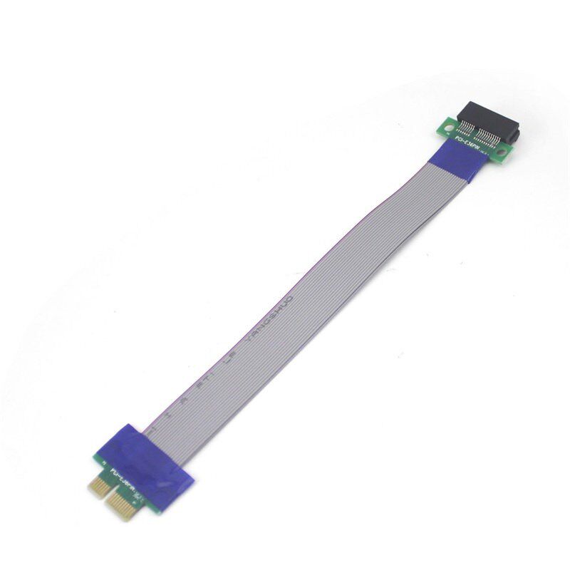 速发PCIE延长线1x转1x转接线声卡网卡PCI-E小插槽x1扩展卡