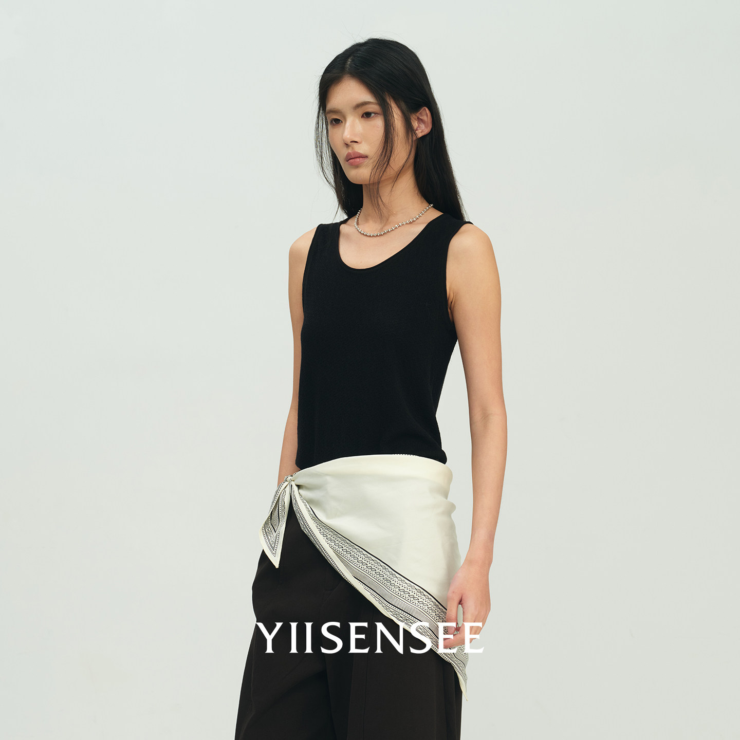 YIISENSEE逸识 凉感抗起球修身显瘦百搭外穿贴肤打底背心女春夏