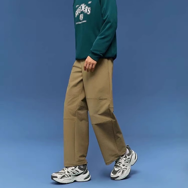 Skechers斯凯奇男梭织休闲长裤