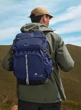 Skechers斯凯奇男女同款大容量登山包户外运动双肩背包L424U059