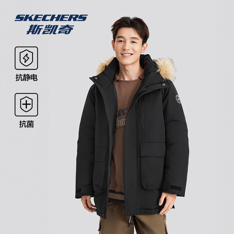 Skechers斯凯奇男女秋冬羽绒外套