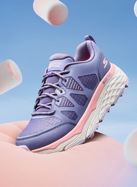 Skechers斯凯奇秋冬新款轻便户外跑步鞋女时尚休闲运动鞋129151C