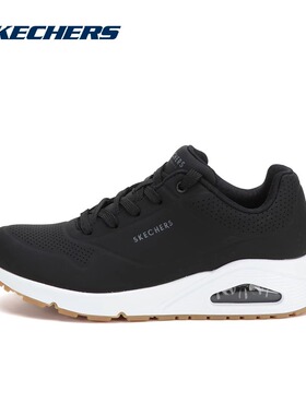 Skechers斯凯奇新款女子缓震气垫时尚休闲鞋厚底增高运动鞋73690