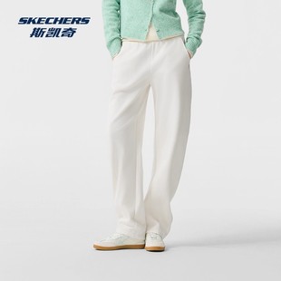 L425W074 柔软抗静电运动长裤 Skechers斯凯奇女子秋冬款 针织休闲裤