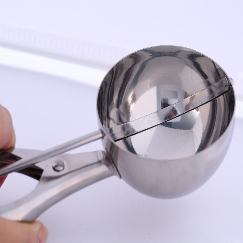 速发大号淇4不锈钢冰0淋勺球球器商用雪糕冰激凌勺子西瓜水果挖挖