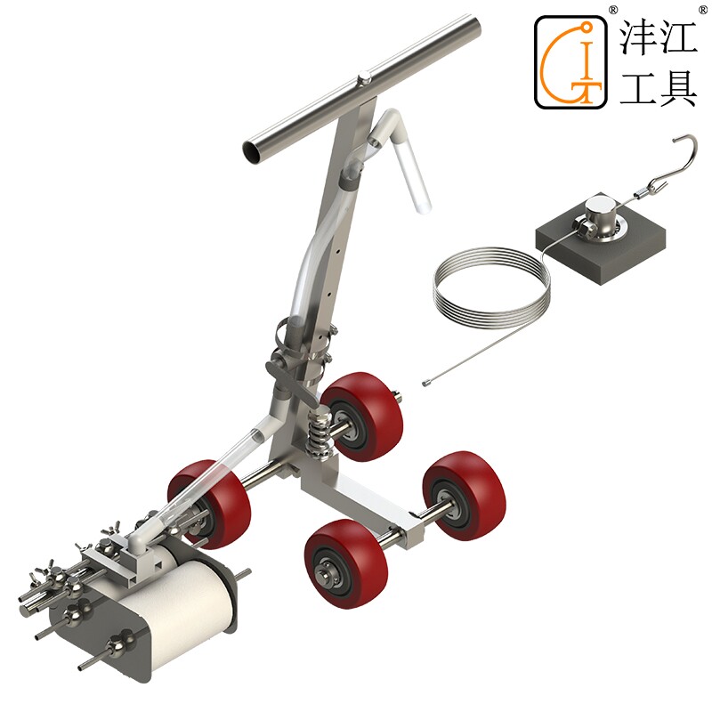 速发油漆划位车停车线篮球场道线神器工厂跑划划线刷漆仓库车间划