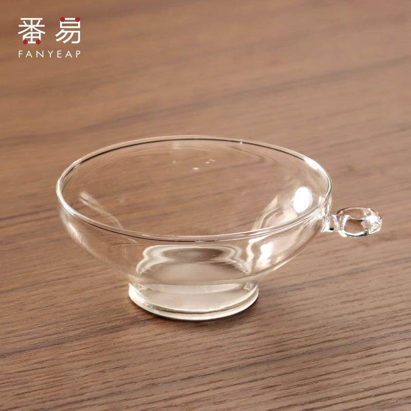 茶漏A1vq001-玻璃茶隔耐热茶海茶水分离器功夫茶具配件茶滤茶茶水