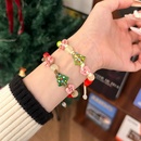 圣诞树手链女小众百搭高颜值手工编织情侣手绳送女朋友手饰品礼物