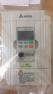 全新 原装台达变频器VFD015M43B 1.5KW 三相变频器 一年质保！