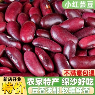 新豆小红芸豆新货农家四季 红腰豆子五谷豆浆新鲜大豆500g真空装