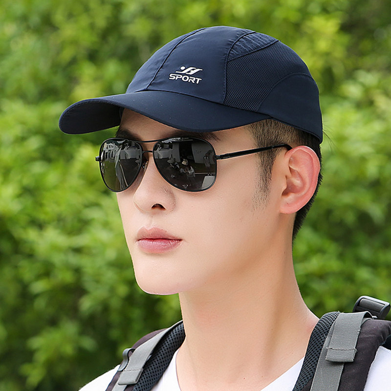 红佟棒球帽户外休闲男夏季透气网