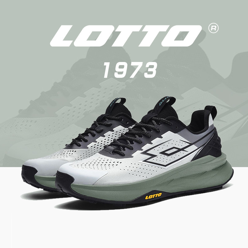 LOTTO乐途男鞋2026新款春夏季透气网面运动鞋户外休闲厚底登山鞋