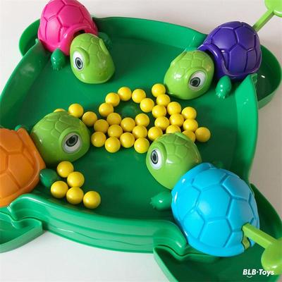 抢食乌龟小龟吃豆豆球游戏亲子互动对战益智玩具儿童锻炼协调能力