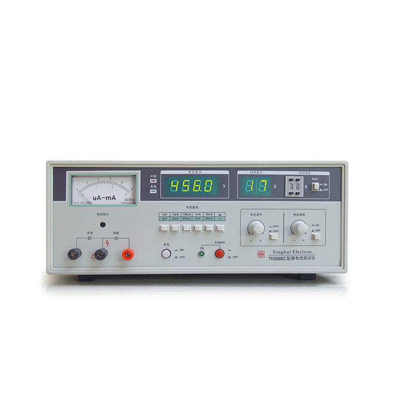 TH2686C电解电容漏电流测试仪电压500V电容30mA