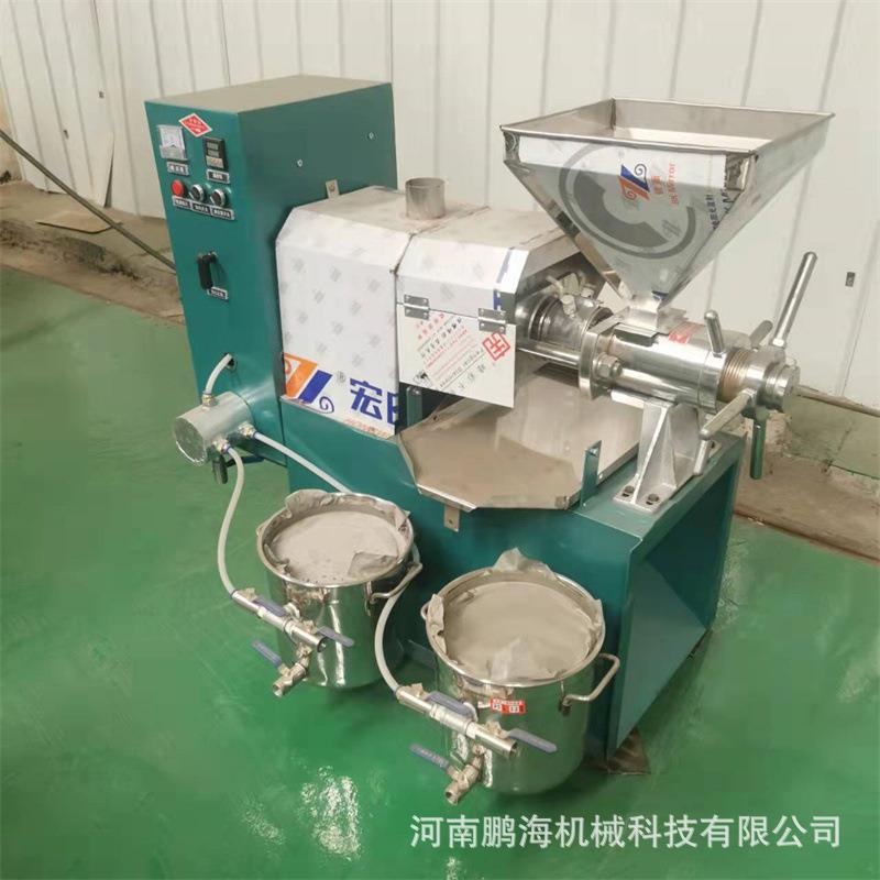 60型商用全自动螺旋榨油机小型出口型榨油机两相电榨油机