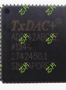 进口原装 AD9142ABCPZ 16位DAC数模转换器 进口拆机 LFCSP-72封装