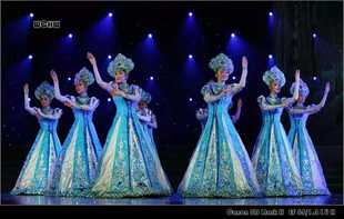 演出表演比赛俄罗斯服装 郊外 服饰定做 俄罗斯舞蹈 2020新款