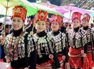 新款成人景颇族演出服云南德宏少数民族表演服装男女景颇族演出服