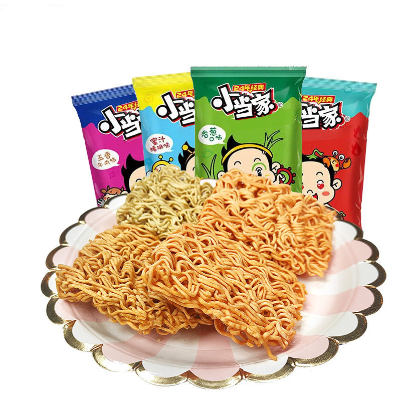 小当家油炸方便面袋装混合口味