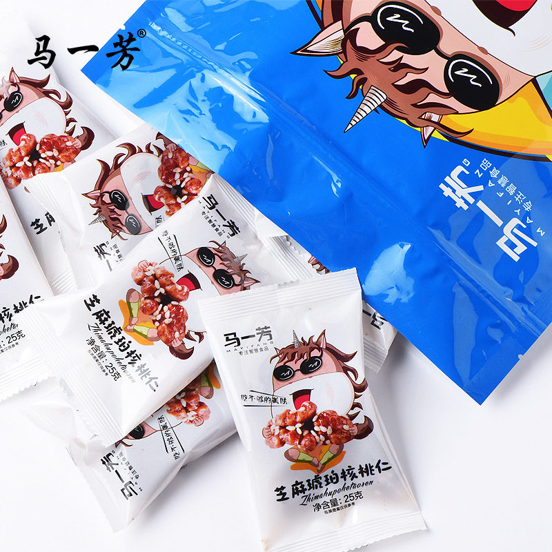 马一芳芝麻琥珀核桃仁25g*20袋