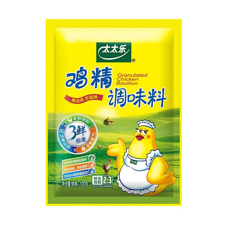 正品太太乐鸡精100g袋装三鲜提鲜
