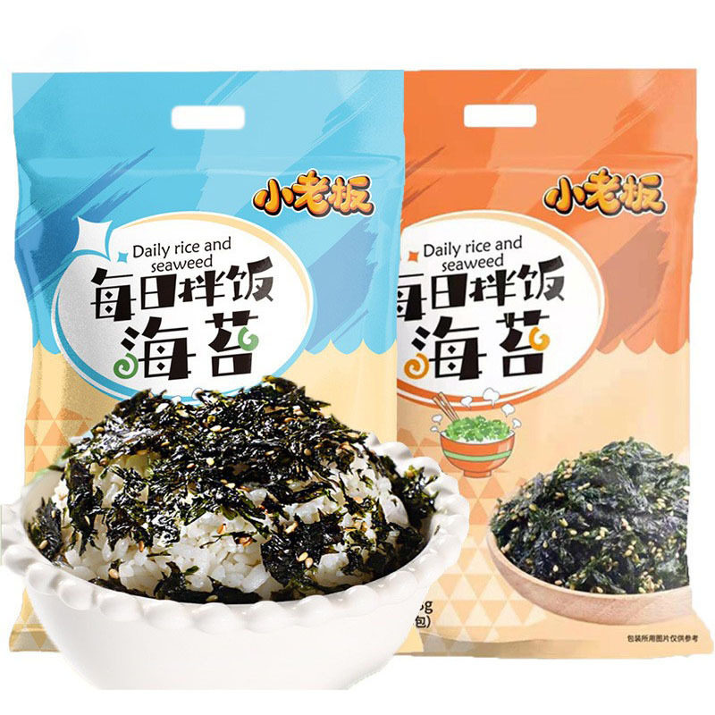 小老板网红海苔碎拌饭100g独立