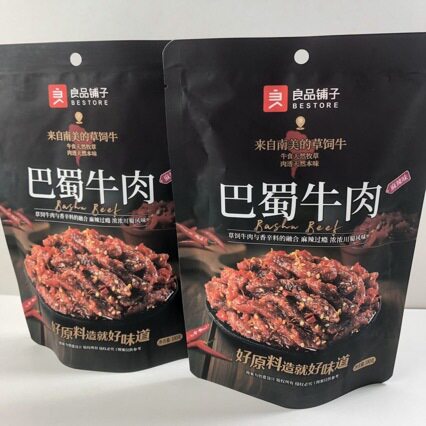 包邮良品铺子巴蜀牛肉100g牛肉条
