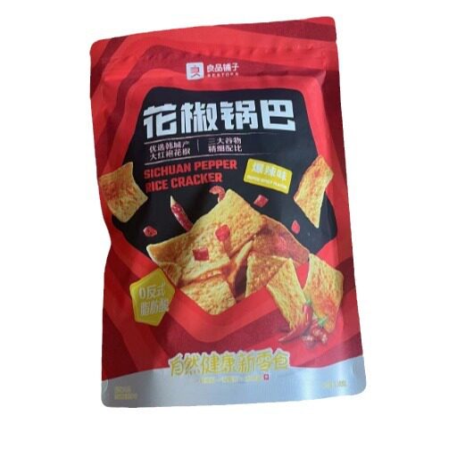 包邮良品铺子爆辣味花椒锅巴108g