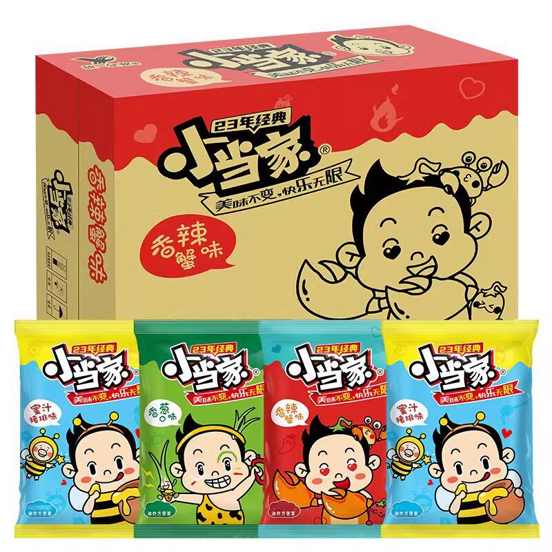 统一小当家干脆面干吃方便面零食