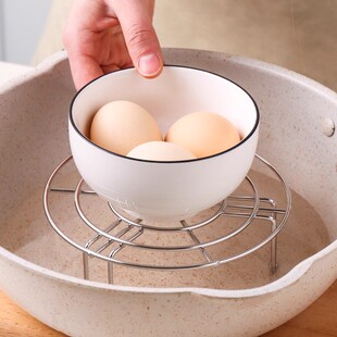 蒸架304不锈钢家用新款隔水蒸菜蒸煮支架电饭煲高压锅高脚蒸笼架