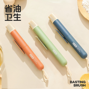 硅胶食品级油刷家用耐高温烧烤刷油刷子厨房烙饼烘焙专用油刷子