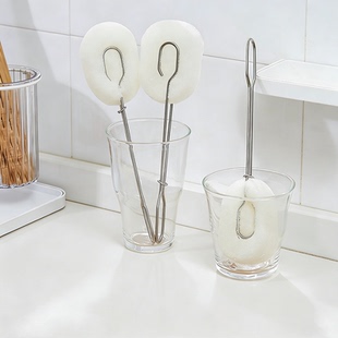 杯刷长柄刷无死角清洗刷玻璃杯刷奶瓶清洁刷家用杯刷水杯清洁神器