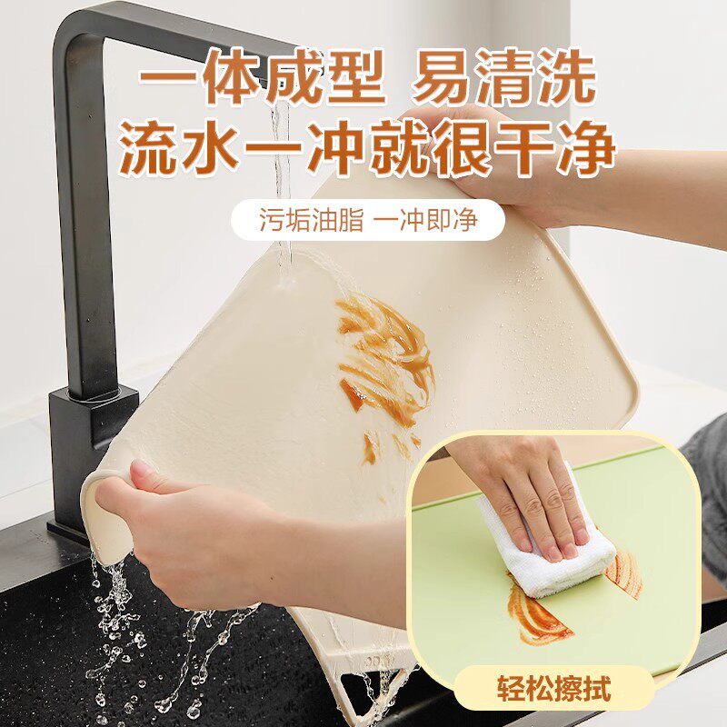 简约儿童餐垫高级感轻奢硅胶桌垫防水防油免洗隔热学校午餐桌垫