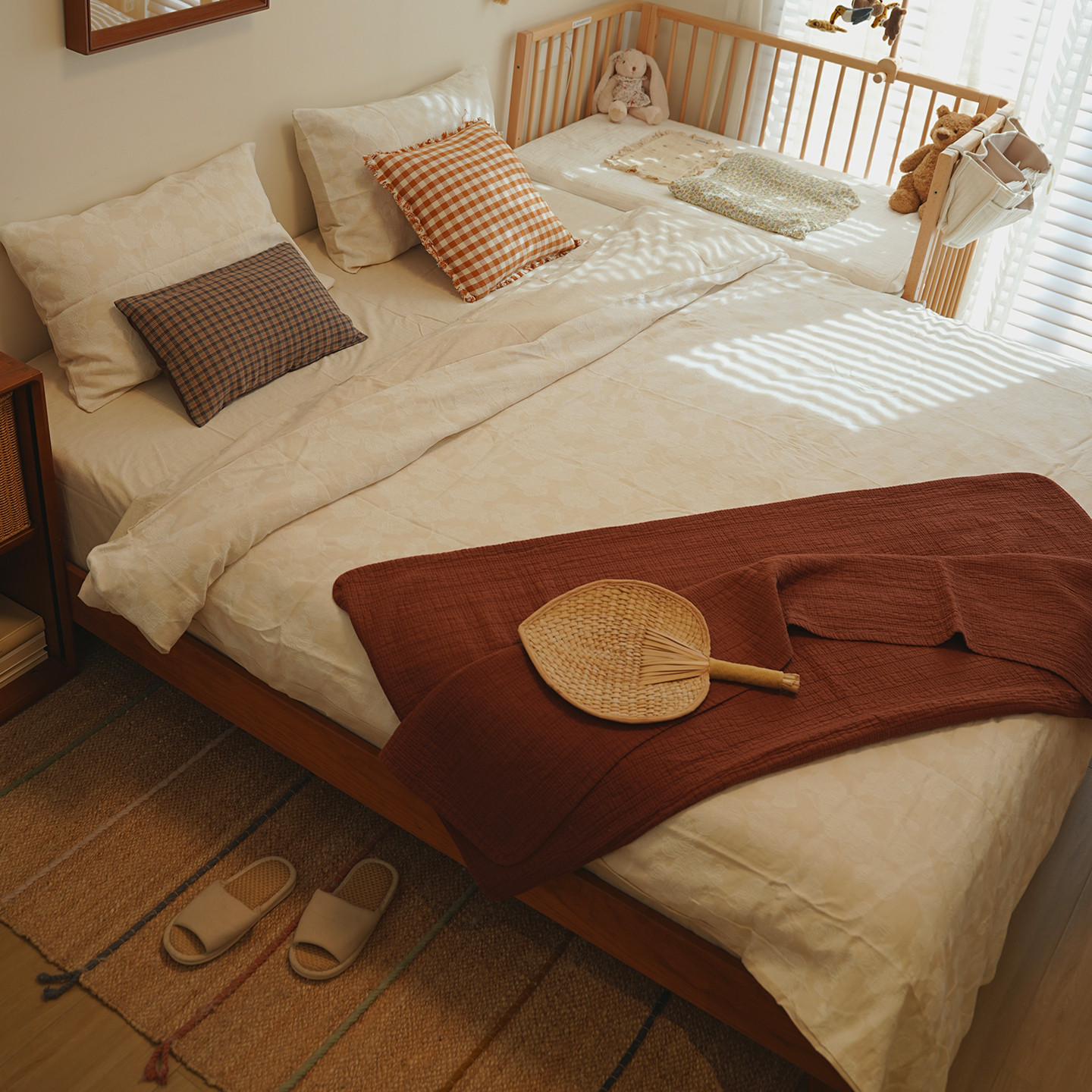 全棉提花色织轻奢高级感四件套