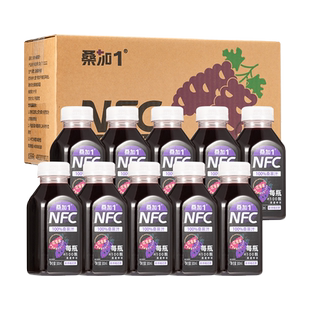桑加1农科葚果汁不加水不加糖纯原桑椹NFC桑果汁饮料研发院整箱批