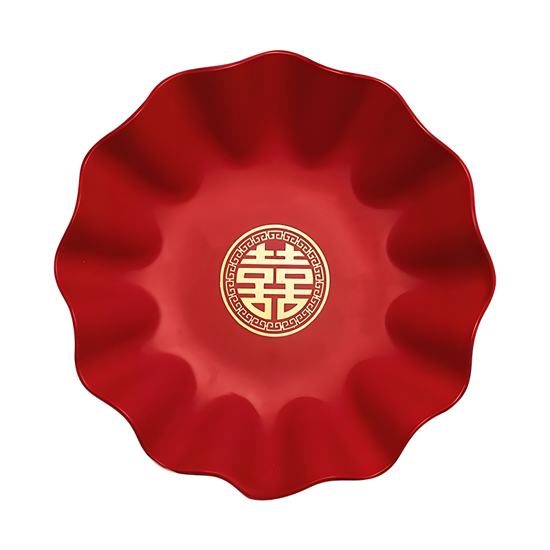 婚庆果盘客厅喜糖盘子