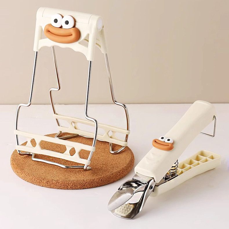 防烫夹取碗夹防滑防烫手夹子厨房夹盘子神器蒸菜硅胶隔热提盘器