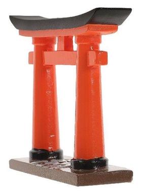 Japanese Torii Gate Outdoor Decor Miniature Decorations Toy