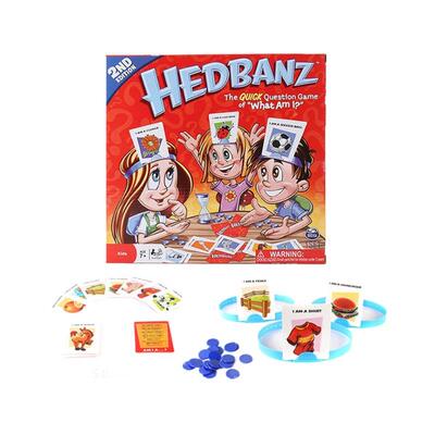 headbanz game Quick Question Picture Guessing Family toy游戏