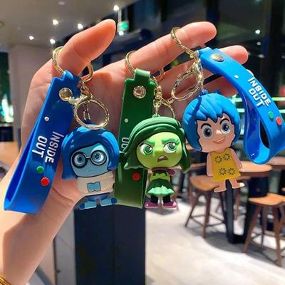 New 3d Anime Figures Keychain Doll Toys Car Bag Pendant Brai