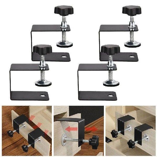 1/2/4pcs Heavy Duty Drawer Front Clamp C Clamps For