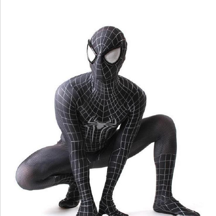 Venom Spiderman Costume Halloween Cosplay Zentai Suit