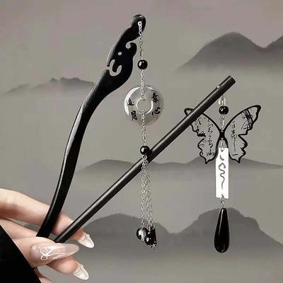 Vintage Butterfly Tassel Hairpin for Women Girl New Jewelry