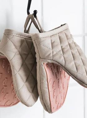 1PC Silicone Anti-scalding Oven Gloves Mitts Potholder Kitch