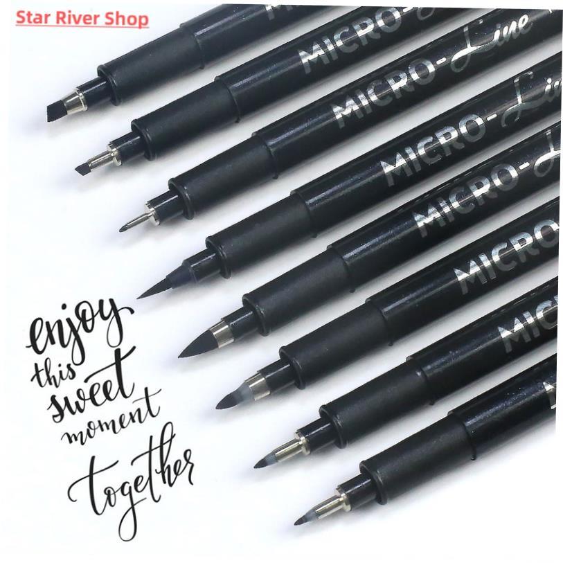 Calligraphy Hand Lettering Pens, Pigment Liner Micron Pen Se