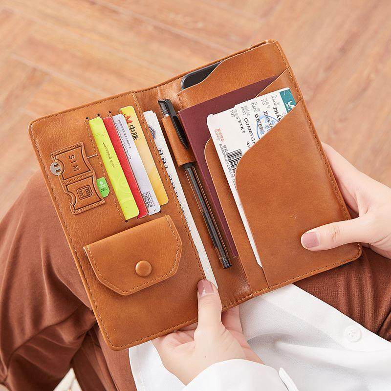 ntage Business Passport Covers Holder Multi-Function 卡包